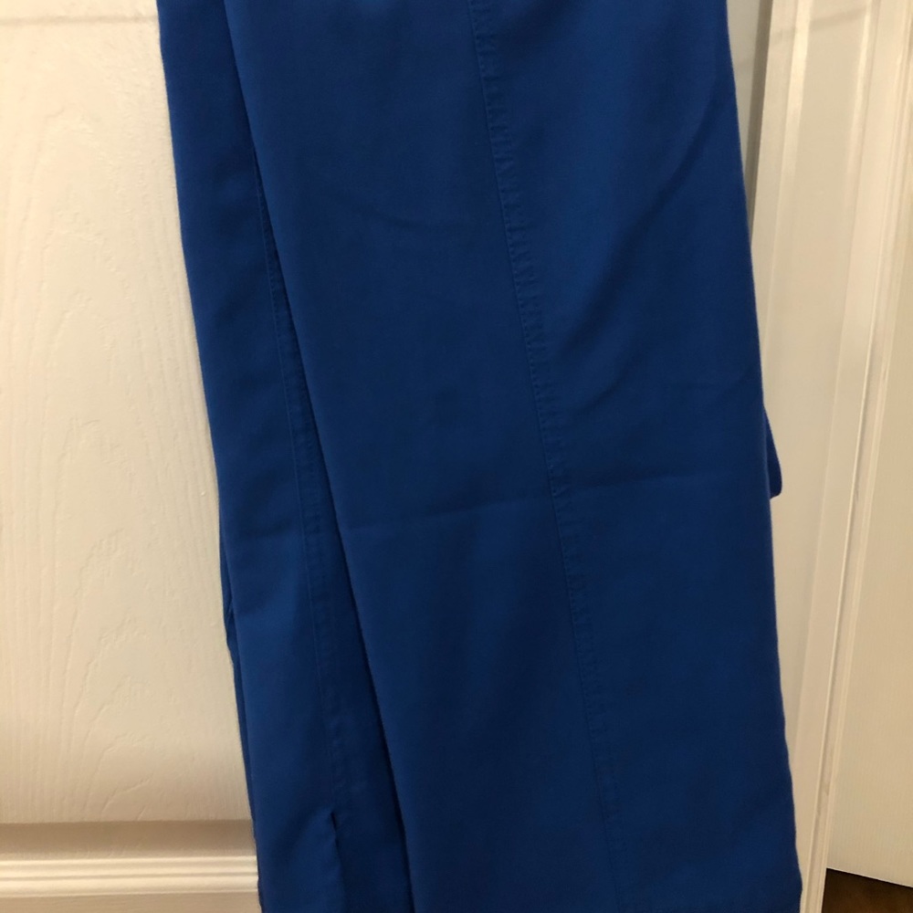 Figs Royal Blue Kade Cargo Pants Gem